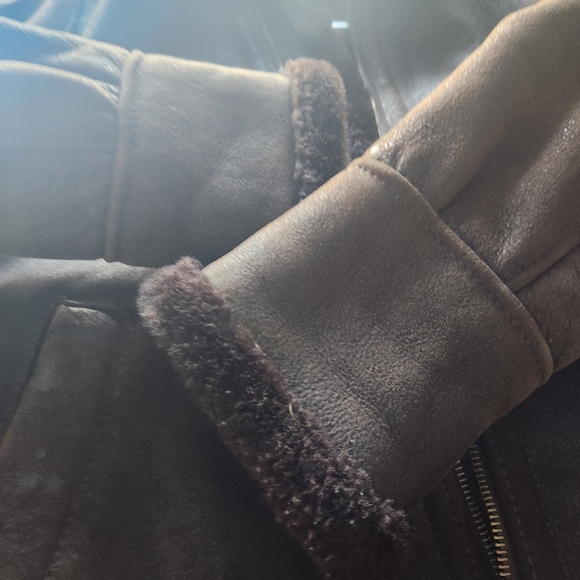 Shearling Bomber Jacket - Picture 5 of 16